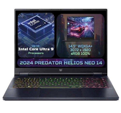 Acer Predator Helios Neo 14 Core Ultra 7 laptop